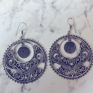 Antique Medallion Earrings New